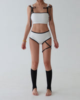 Coloring Ribbon Garter Belt Bikini