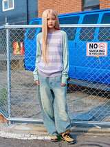 STAR STRIPE KNIT MINT