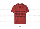 C.R.E.A.MスリムPKTシャツ