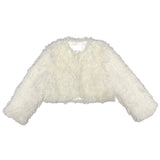 Hair mini cardigan
