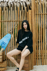 ダイアゴナルピン二ット1/2ボックスtシャツ