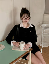 Classic Raglan Round Knit Cardigan (7color)