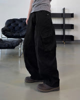 Raun Curved Cargo Wide Pants