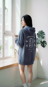 Coffee Addicted ヘビーウェイトピケフーディー 420g
