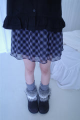 Nui Ribbon Fur Ugg Boots