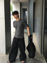 トーブ リネン カーゴ ワイド パンツ3C