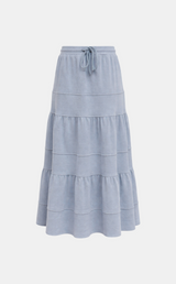 Aerin Flow Layer Long Skirt