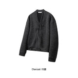 ASCLO String Crop V Cardigan (5color)