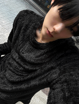 Angora Mohair Knitwear Long Sleeve