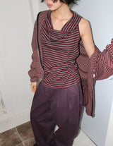 VOLUME TWO-TUCK PANTS