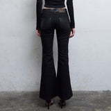 Jam Stone Bootcut Pants [Black]