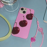 Hard Cherry Case (hard)_MagSafe Card Drop