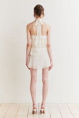 BALLON DRESS ivory