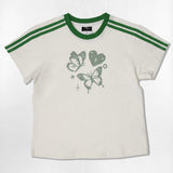 フライ ドット セミクロップ Tシャツ 6カラー
