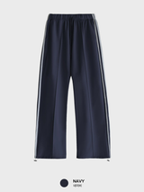 Kuiper Daily Double Row Track Banding Wide Pants