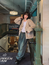 Logis Pocket Wool Knit Cardigan