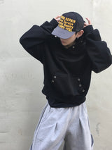 If Eyelet Over Hoodie 2C
