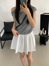 バリア フレア ミニスカート