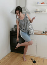 Jeanne Soft Jacquard Shoulder Bag_Beige