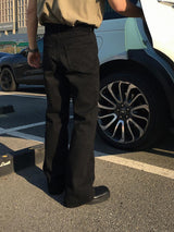 [A-P0081] ブラックフレアジーンズ