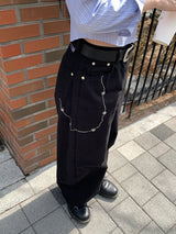 CHAINPIECE BALLOON PANTS