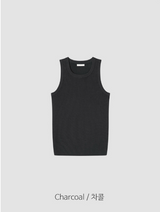 LMN Aven Linen Square Neck Sleeveless Knit (4 colors)