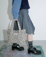 Leopard mini tote bag
