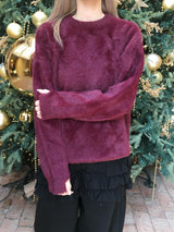 [Year-End Look Recommendation] Point Fingerhole Angora Fur Knit (4c)