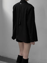 Ront Scrunchie Set Overfit Jacket