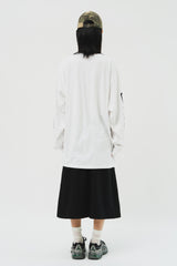 (W) Belted Pleats Skirt (2color)