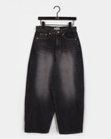 Sembe Back Bizo Button Washing Denim Pants