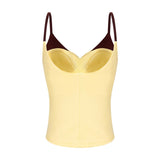 Rina Contrast Slim Cami Top