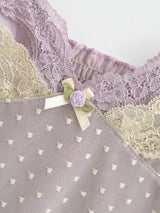 Mirel Heart Mesh Top