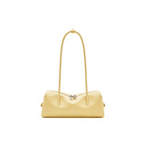 muva. Cylindrical Pillow‑Shape Genuine‑Leather Bag, French Minimalist Lightweight Shoulder Purse for Commute & Travel, New Arrival Jun 18