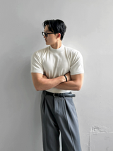 ツイストレザーブレスレット