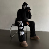 [MADE] レタリングワッペンフードジップアップ (HOODIE ONLY)