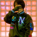 Night Tempo "1986" Varsity Jacket