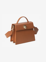 LAZEL MINI ショルダーレザーバッグ / Tan Brown