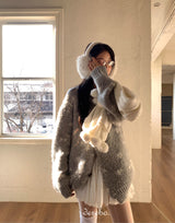 Cabin Toggle Oversized Fit Knit Cardigan