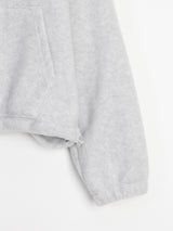 Soft hood zip-up