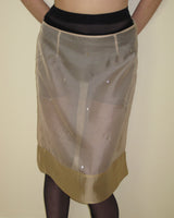 シースルースカート BEIGE