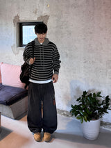 Ease Wide Two-Tuck Denim Pants