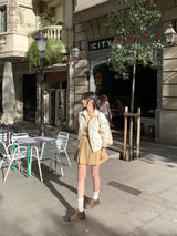 [MADE] Peto Pintuck Mini Skirt