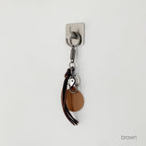 circle mesh keyring