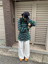 スラブピンタックワイドジーンズ (3C)