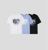 AD field printing short sleeves