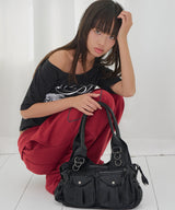 RANMA HOBO BAG (BLACK) F26QE983