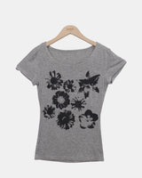 Cheritz Flower Short Sleeve T-Shirt