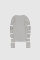 ノクターンレーススリーブTシャツ