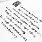 BBD クラッシュドフェイスTシャツ (White)